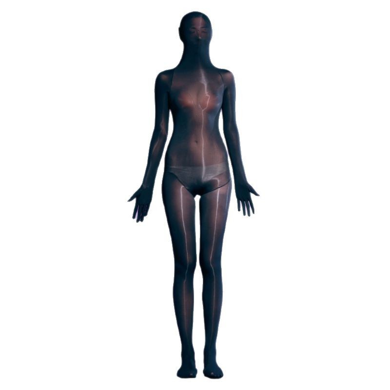 Oil Shiny Sheer Glossy Bodysuit Seamless Pantyhose Tights Full Body Stockings