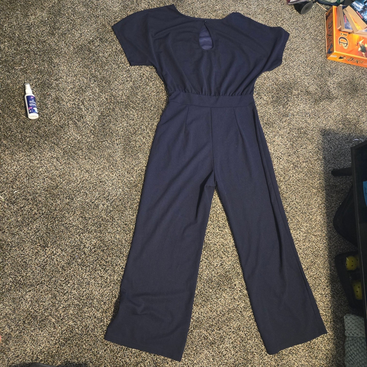 Navy Blue Jumpsuit Large. Has Belt Loops But No Pockets. Great Condition