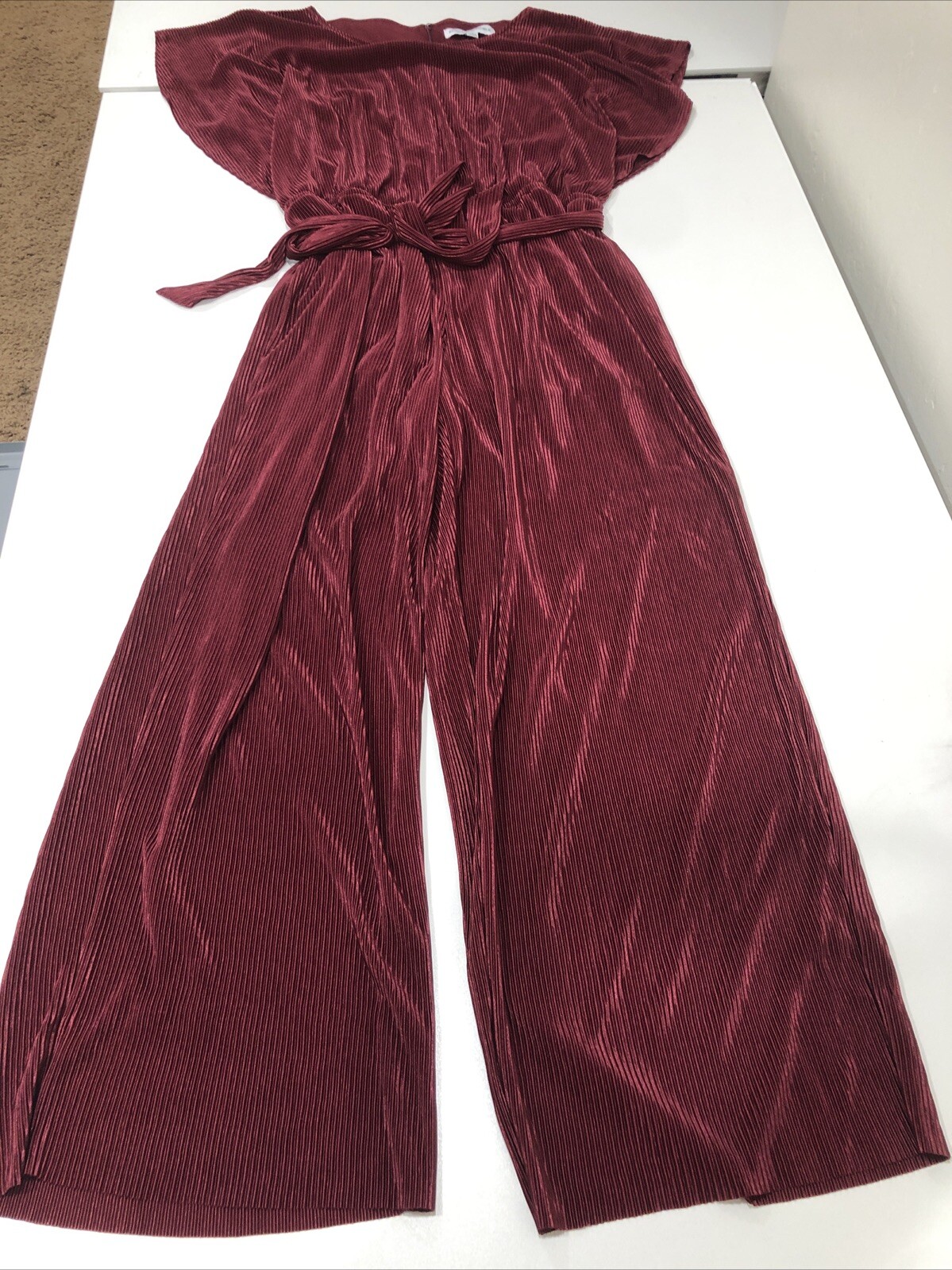 Emma & Michele Jumpsuit Wine XL