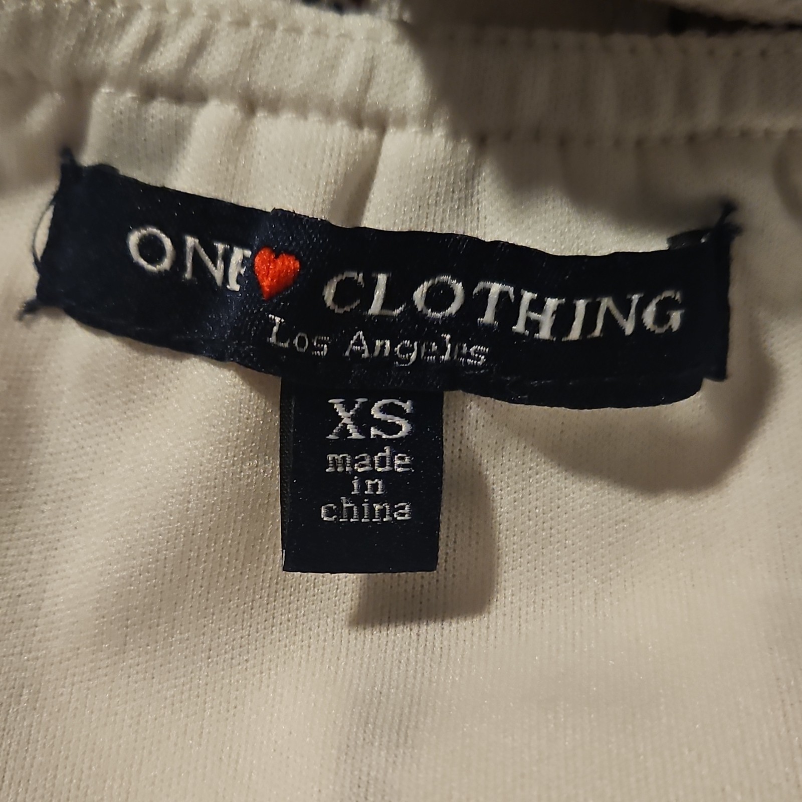 One Clothing XS Striped Jumpsuit White Black Sleeveless Wide-Leg Tie V-Neck