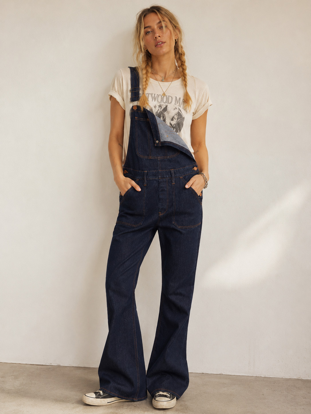 Madewell Denim Bootcut Overalls