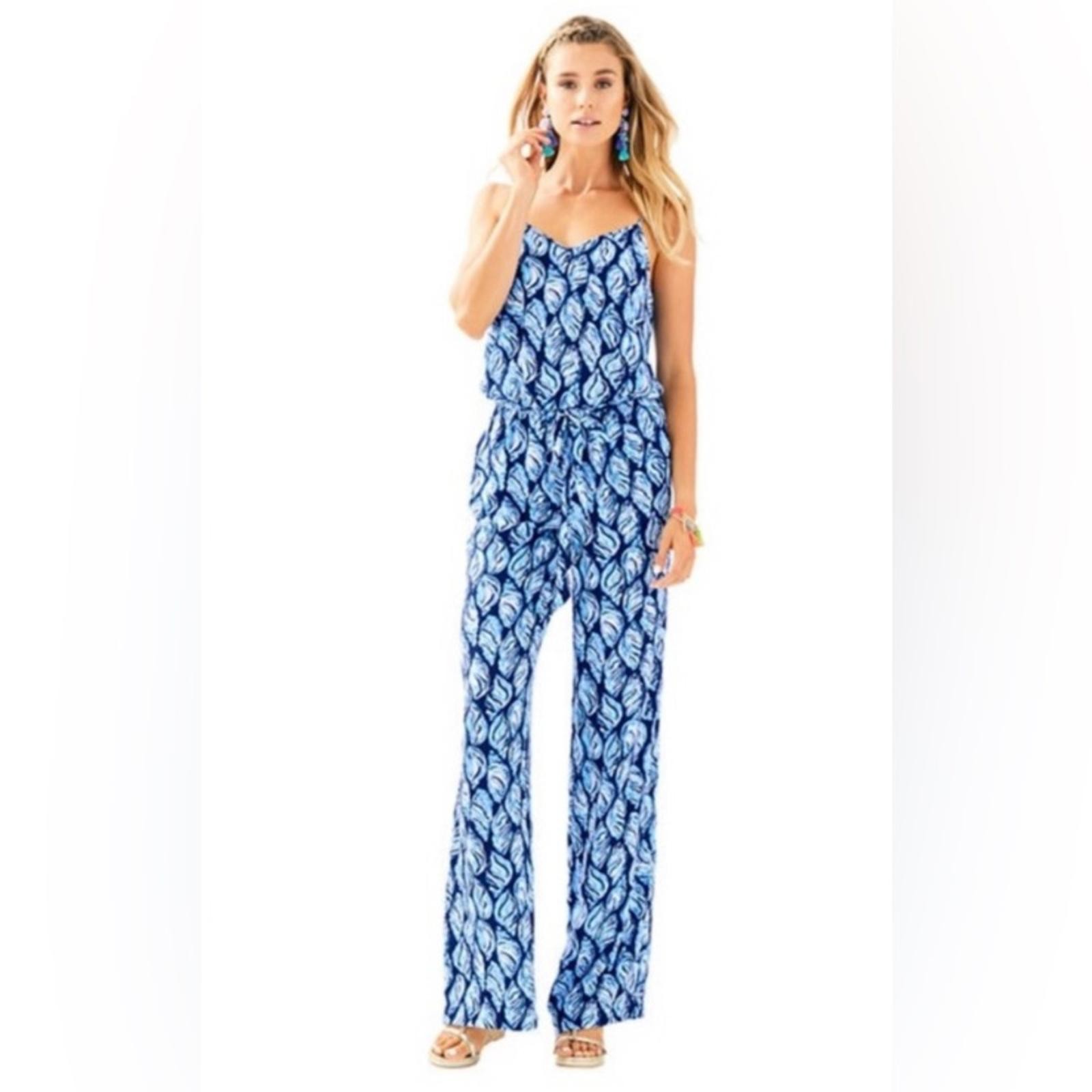 Lilly Pulitzer Dusk High Tide Jumpsuit S