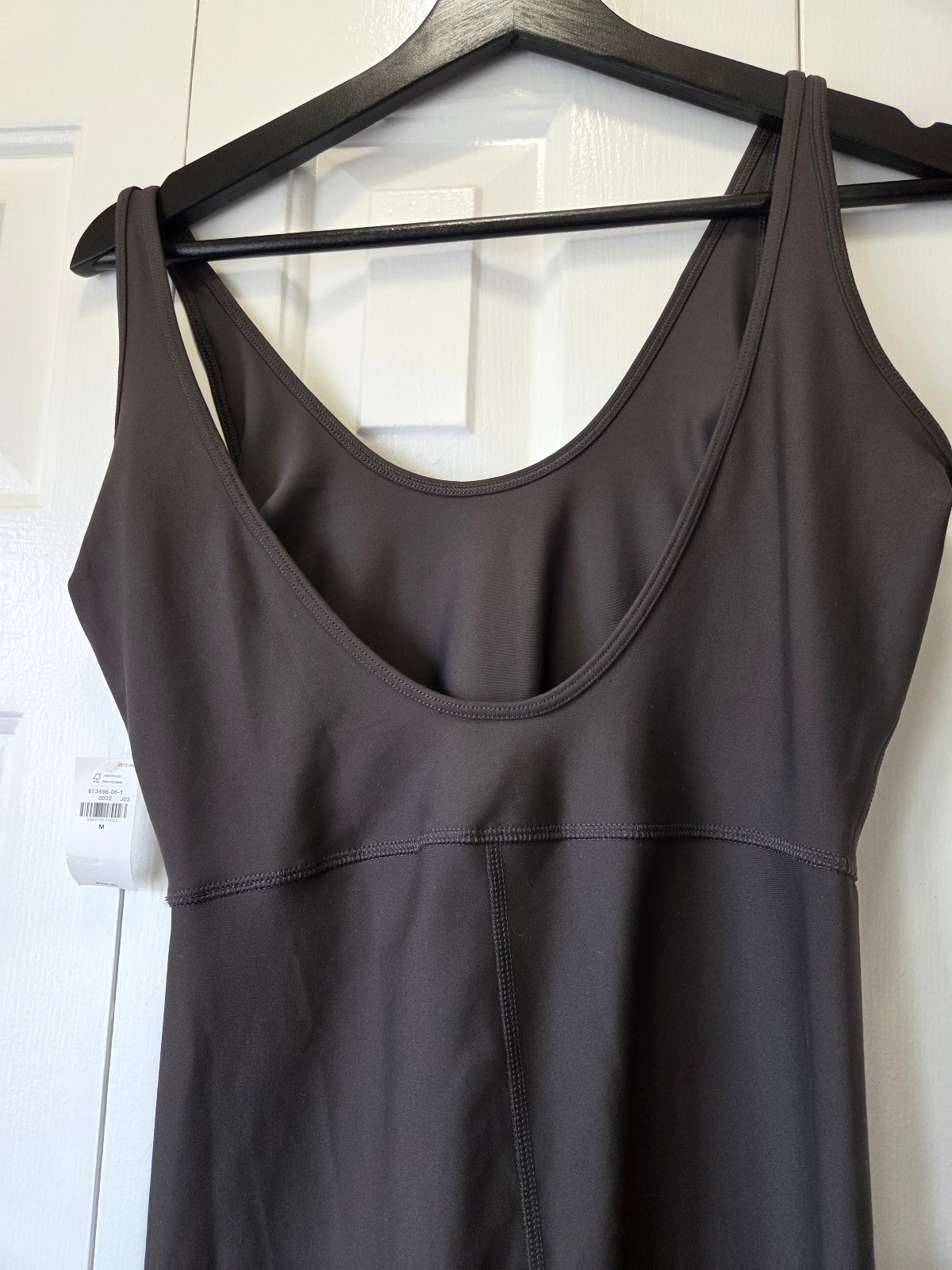 Old Navy Powersoft Sleeveless Full Length Jumpsuit Gray Sz M