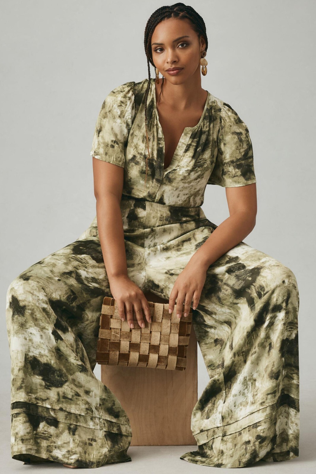 Anthropologie Somerset Jumpsuit Sz XS Tall