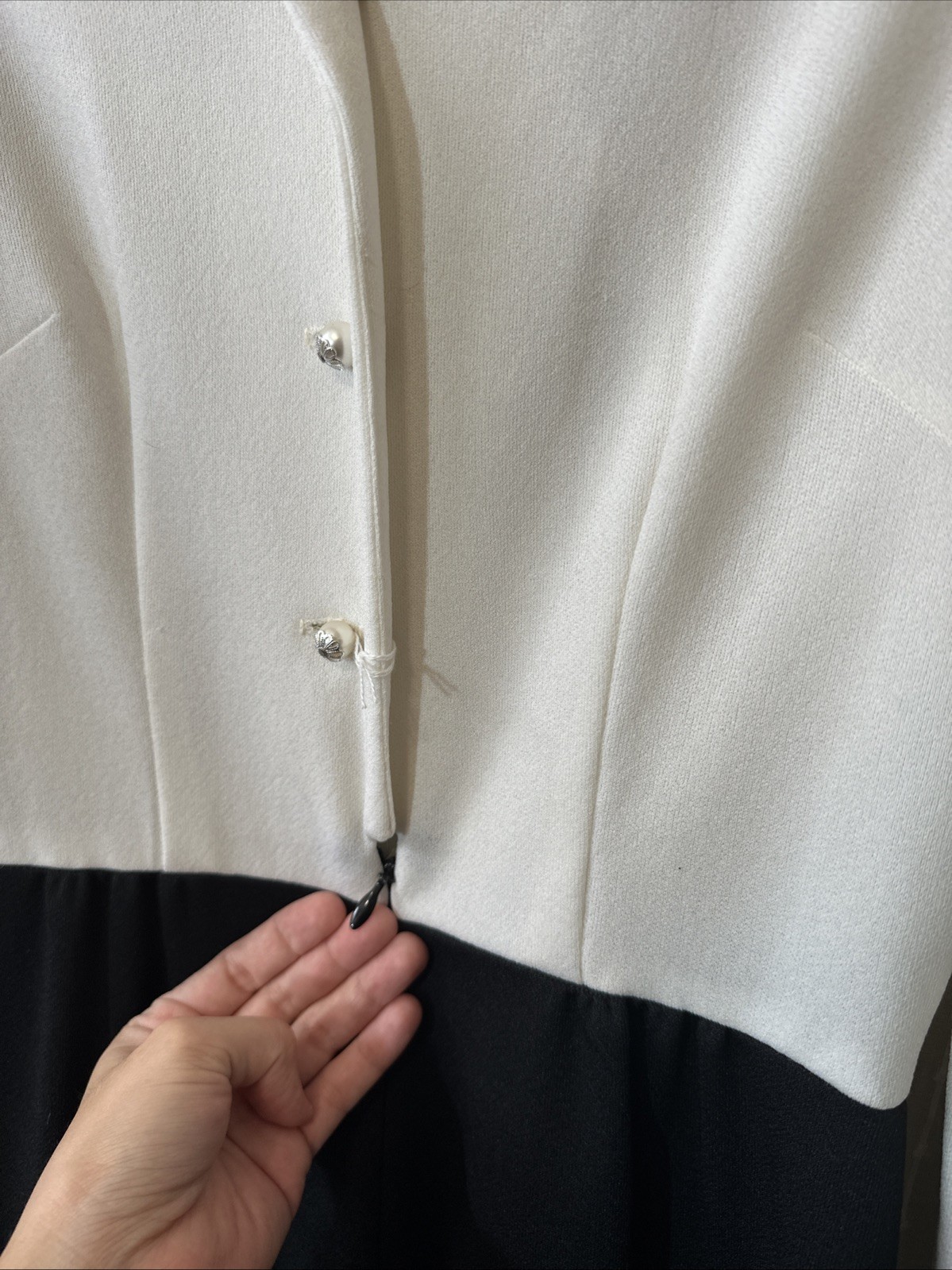 Black And White Vintage 60’s Butterfly Wide Leg Jumpsuit Women’s Small