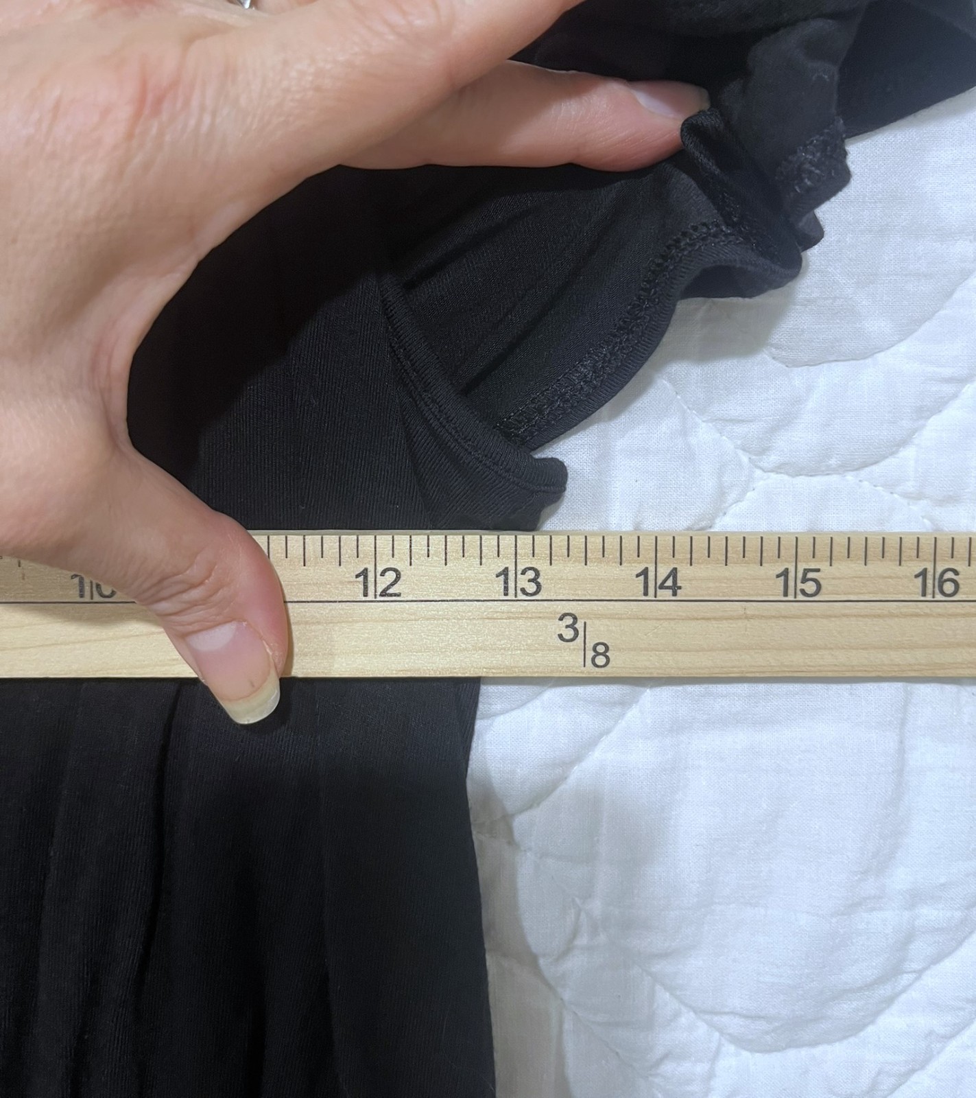 OLD NAVY Black Off-The-Shoulder Romper – Flutter Sleeves – Size Medium
