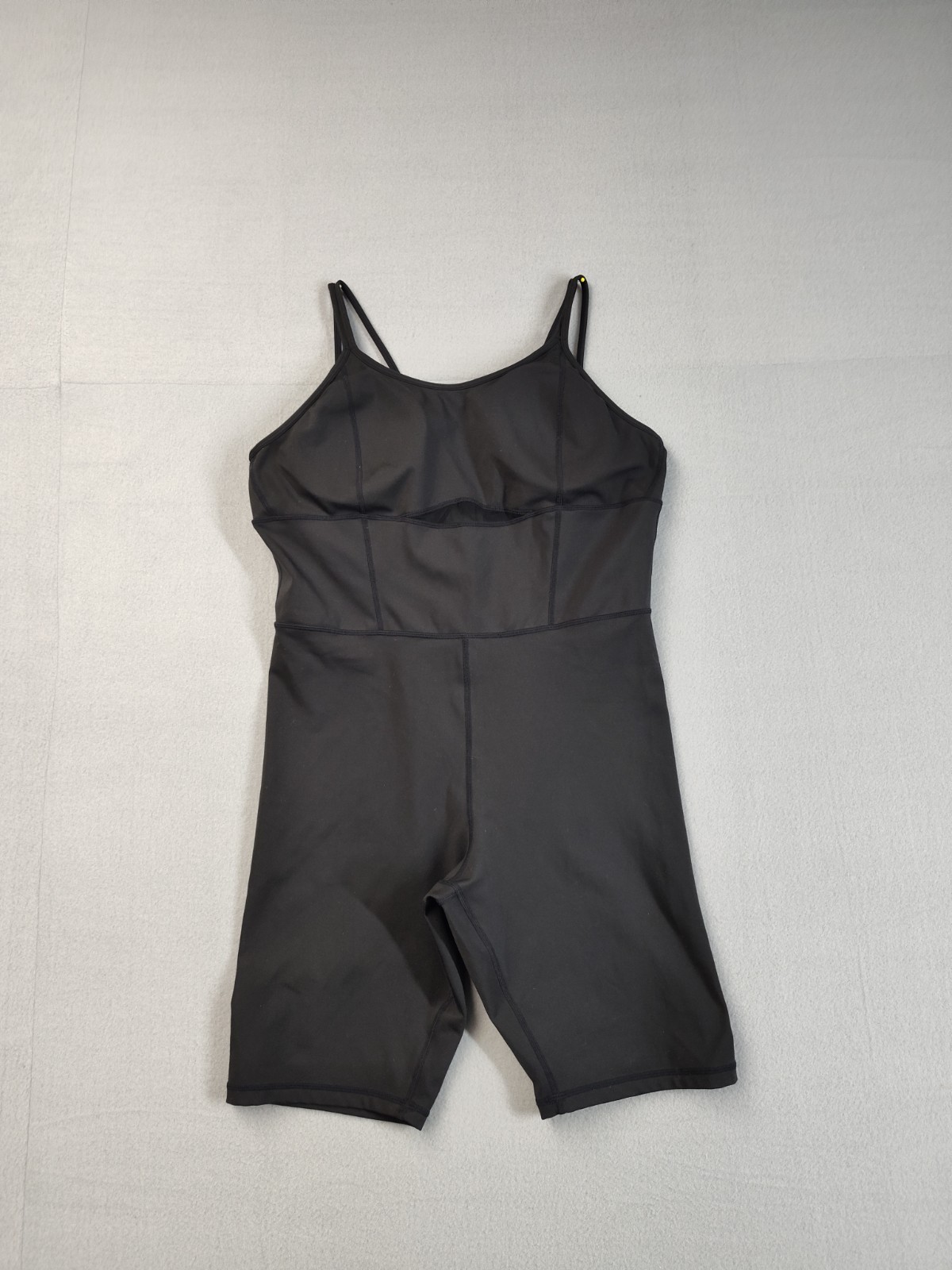 Lovesoft Women Romper XXL Black Bodycon Bodysuit Unitard Yoga Workout Gym Wear