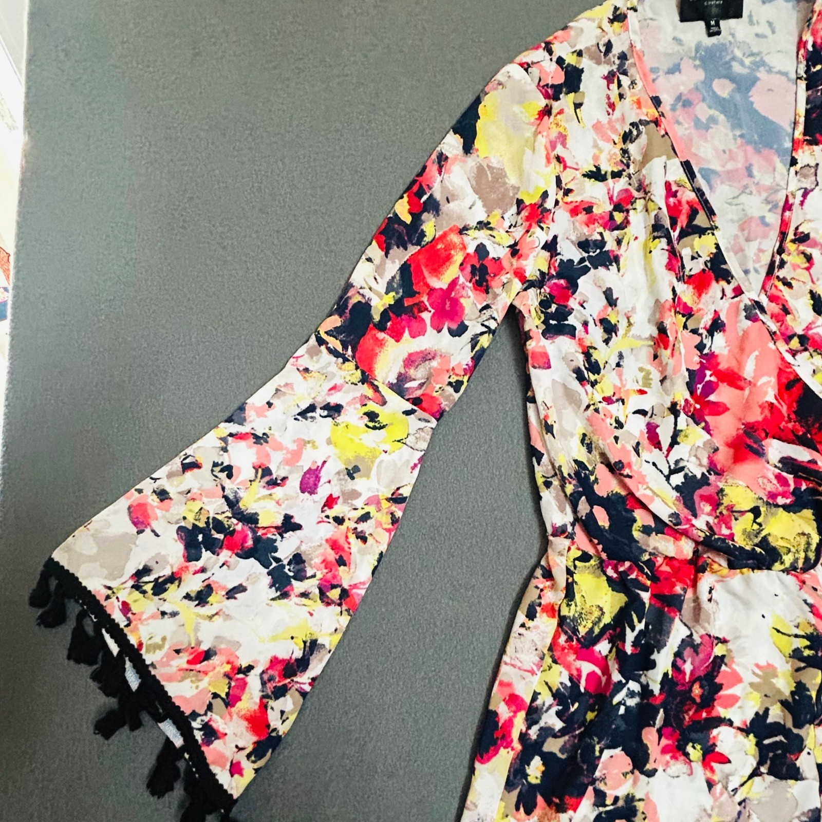 Romeo & Juliet Couture Romper Womens Size M Multicolor Excellent