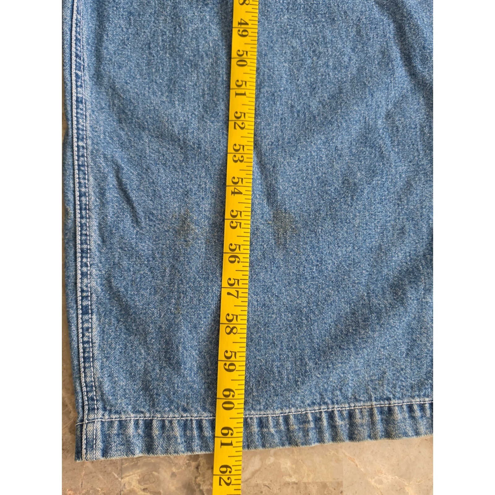 DEADSTOCK Mickey Unlimited Disney Denim Overalls Womens 22W Mickey Minnie Mouse