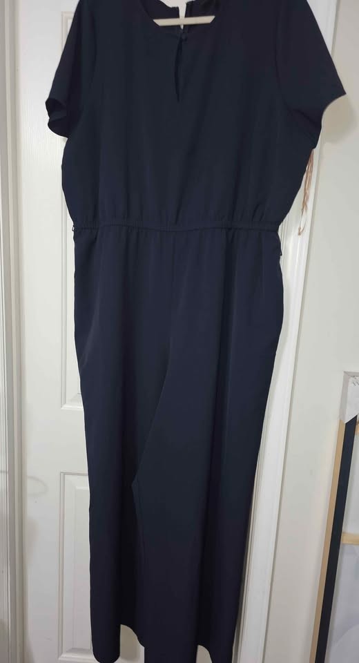 Lane Bryant Navy BlueJumpsuit
