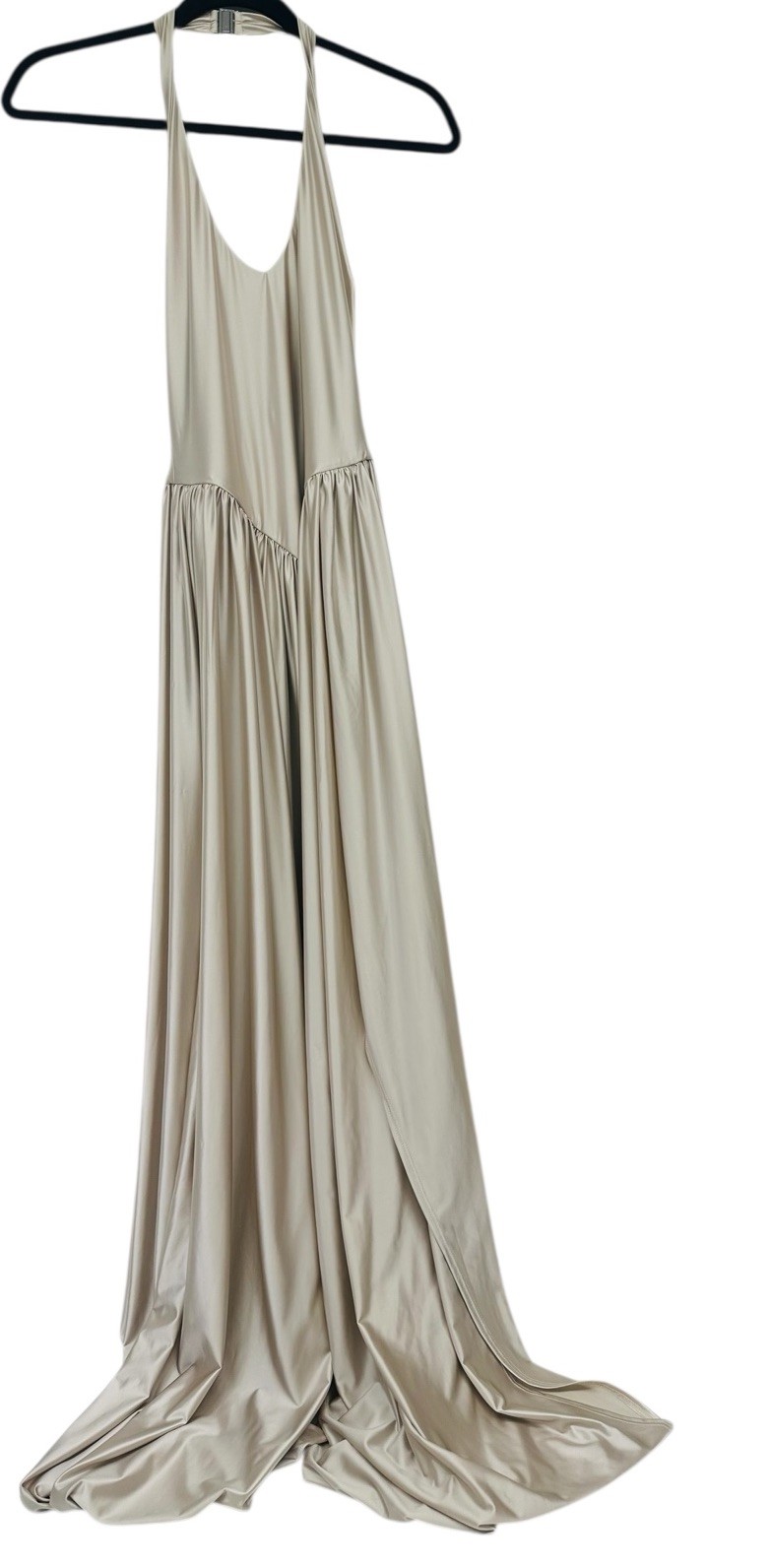DELFI COLLECTIVE Ezra Jumpsuit Champagne Sand Size M RN# 152558 Made In U.S.A.
