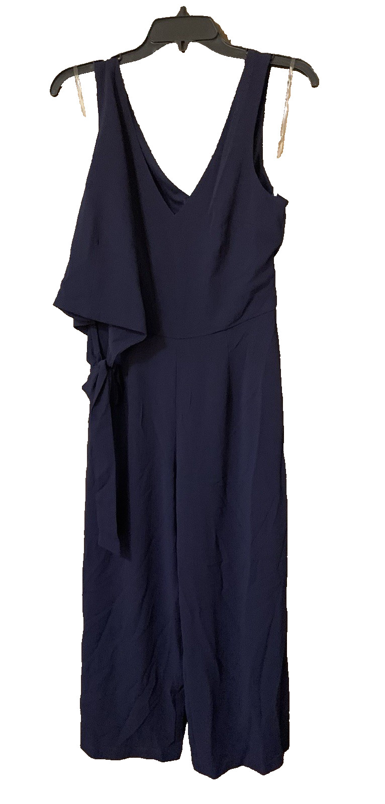 Xtraordinary Womens New $89 Jumpsuit Jumper Romper Pants sz Large 12 14 Navy NWT