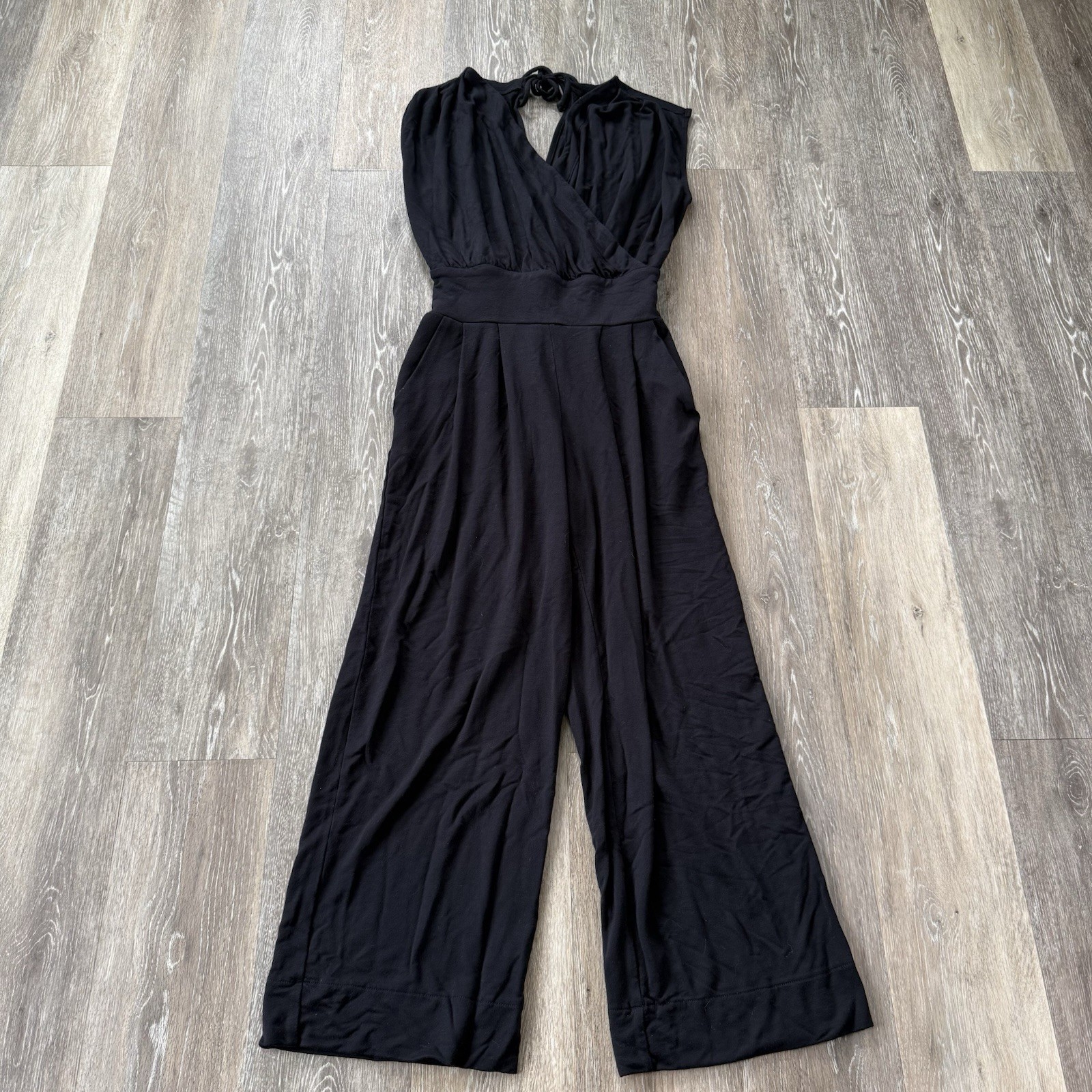Cabi Downtown Jumpsuit Romper Sleeveless Stretch Black XS #5577