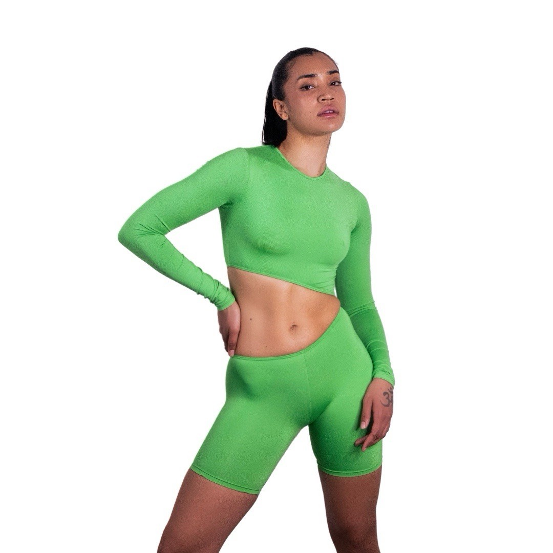 MacK B. One Piece Summer Bodysuit in Pink and Green sizes XS S M L XL