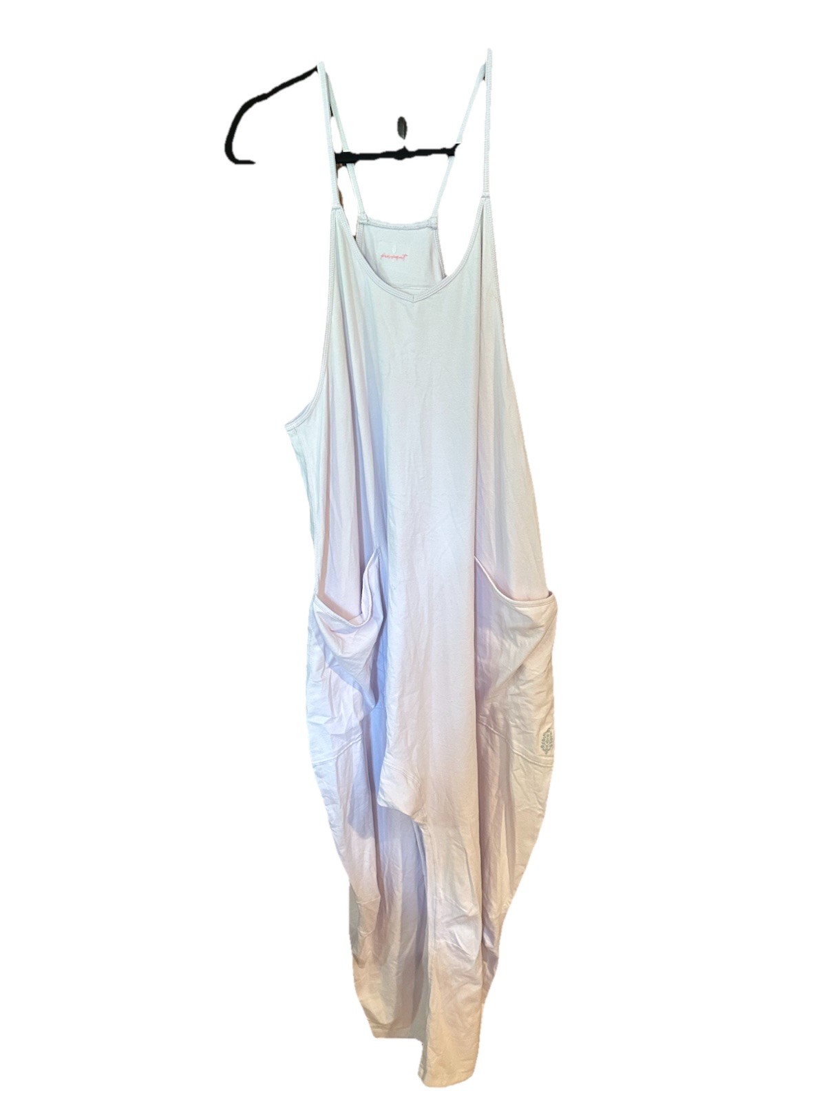 Free People Movement Hot Shot Body Romper Rose Quartz NWT Women Sz M Workout