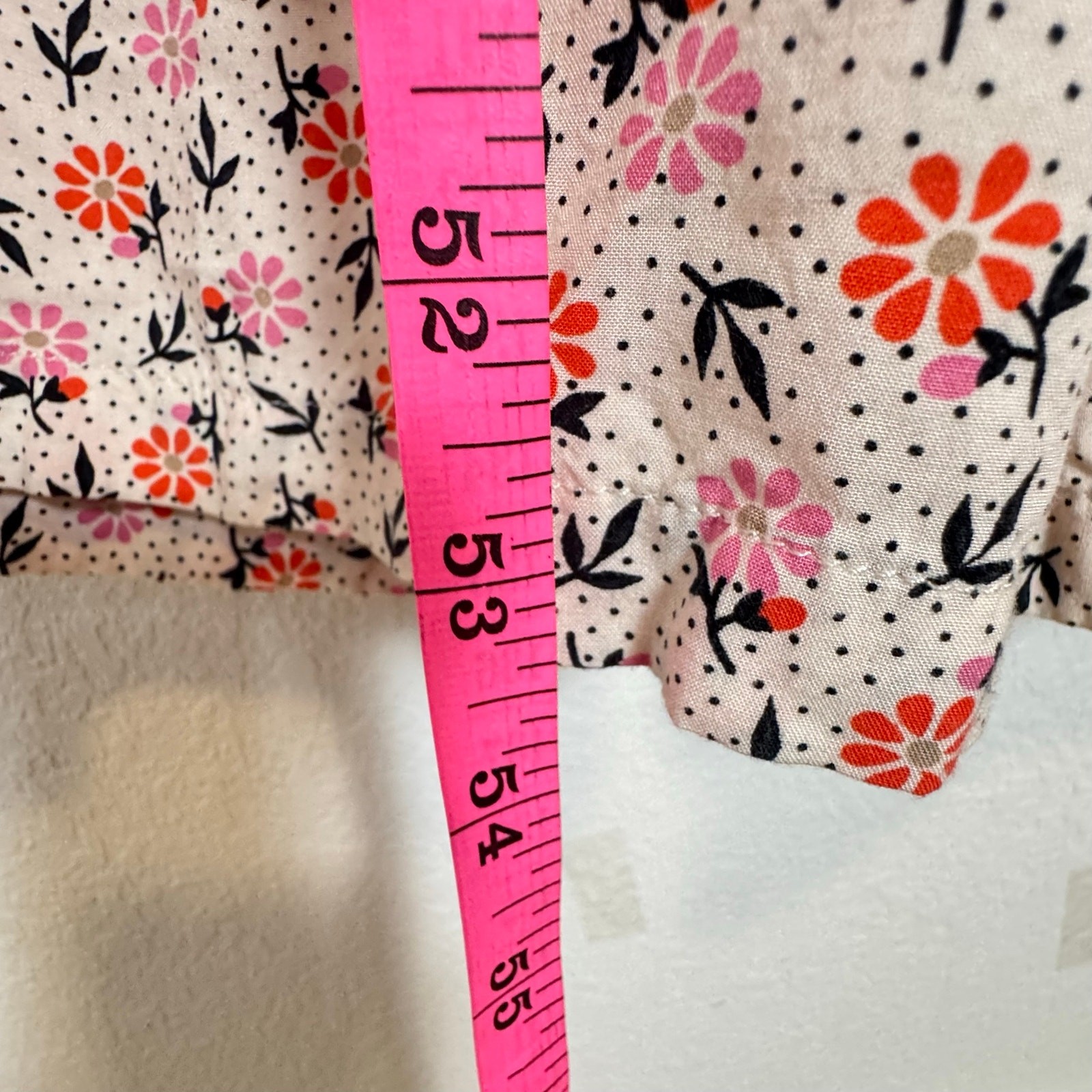 Capulet White & Pink Floral Tie Front Lined Wide Legged V Neck Jumpsuit, S