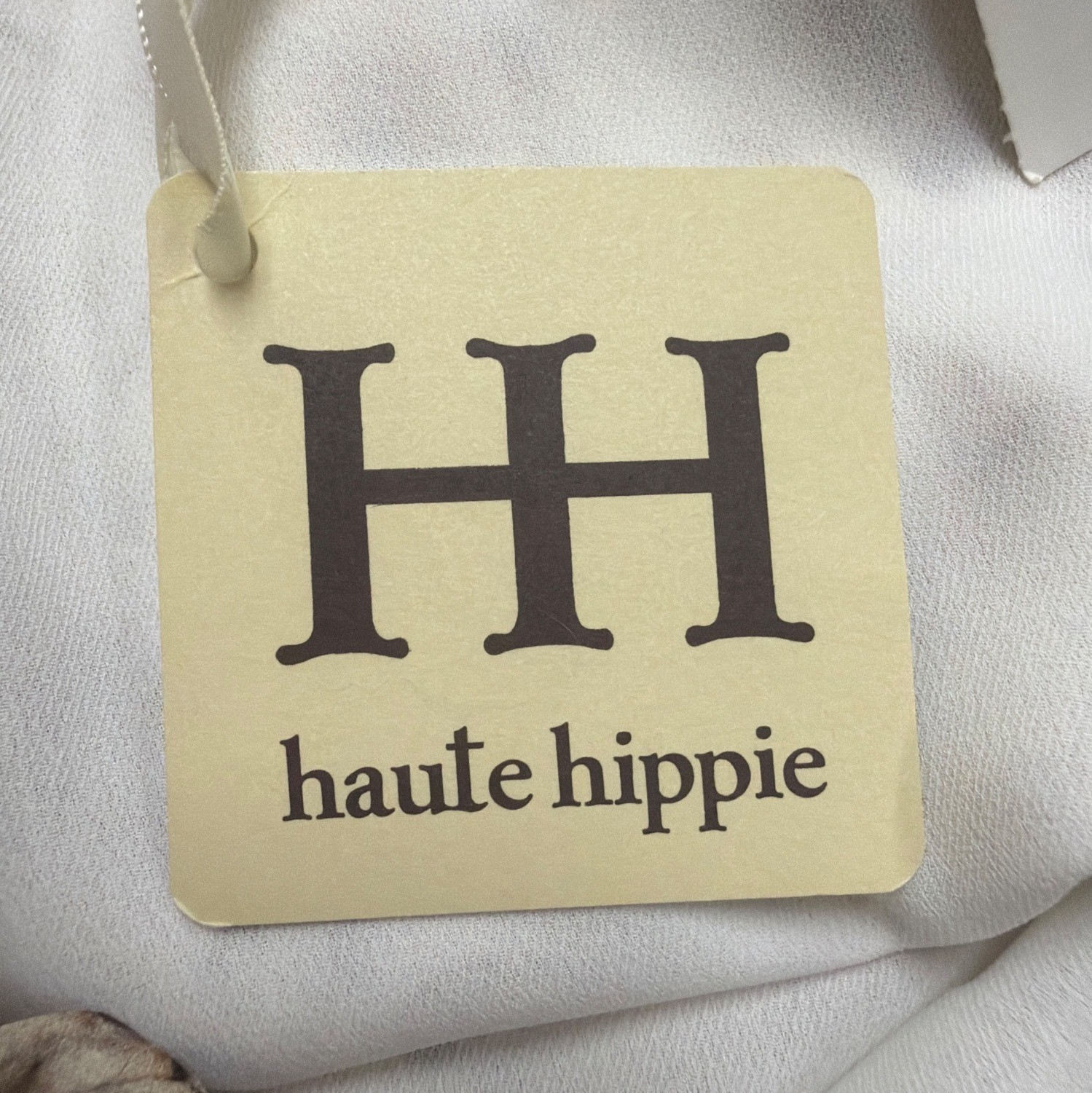 Haute Hippie Womens Beige & Black Snake Print Jumpsuit Size M
