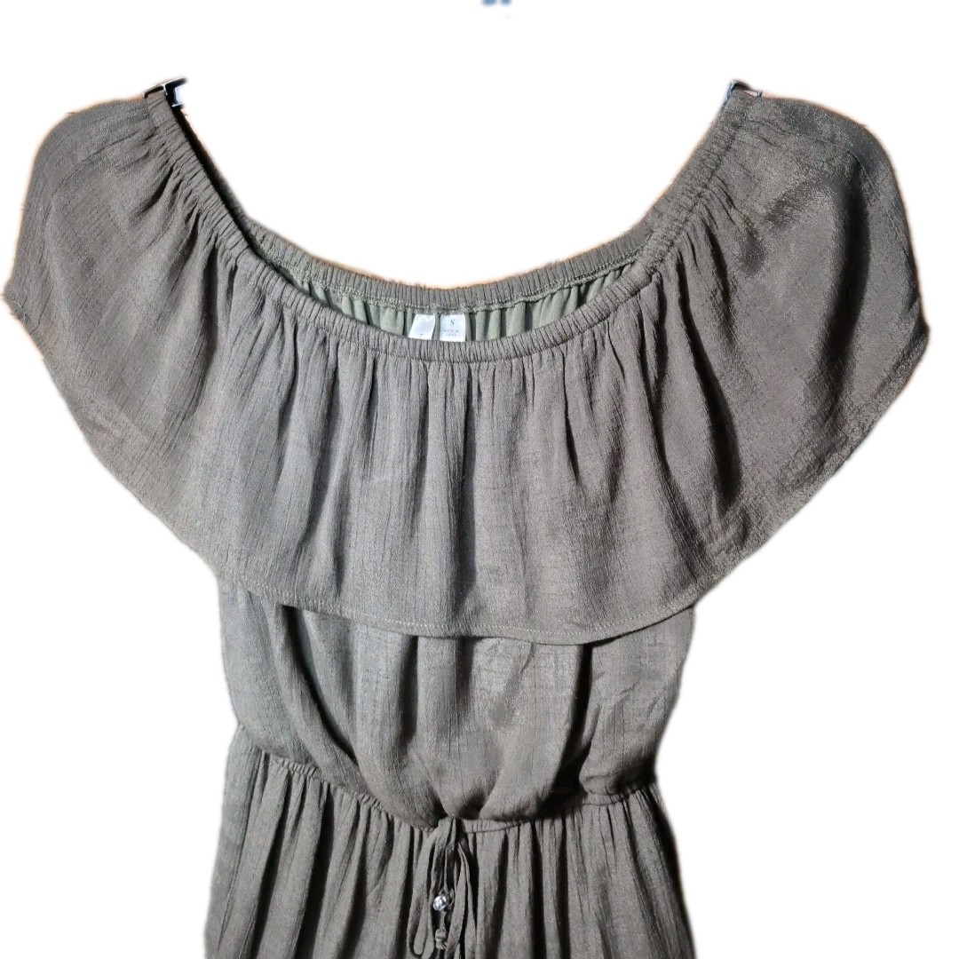 Jumpsuit Romper Women’s Sz S Forest Green Ankle Length Fully Lined