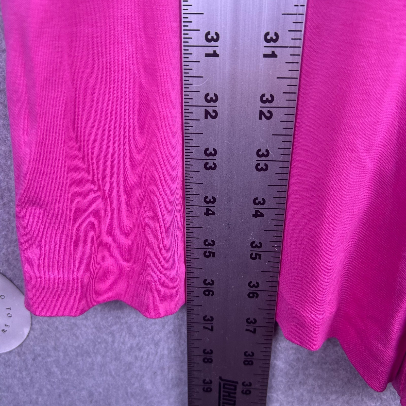 New York And Company Romper Women’s Medium Pink Side Pockets Tie Back Preppy NWT