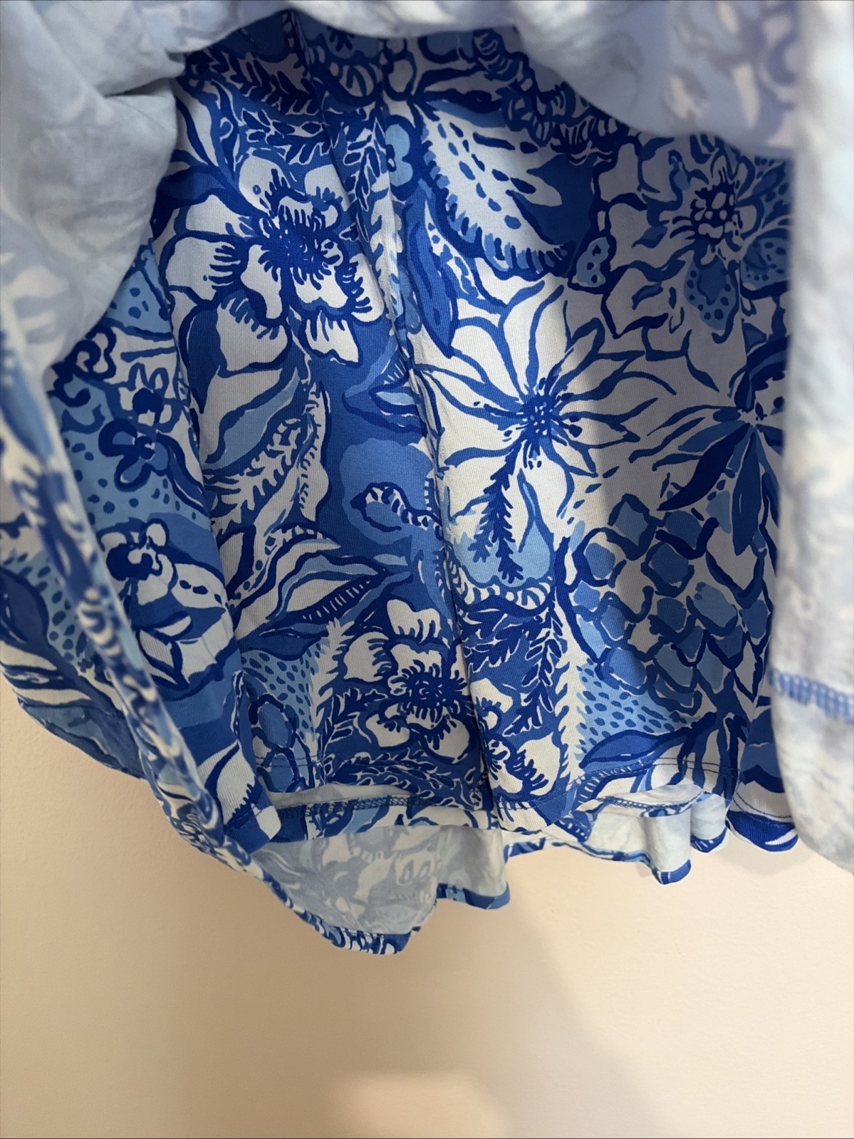 Womens Lilly Pulitzer Flocking Fabulous Rivera Smocked Skirted Romper Size Large