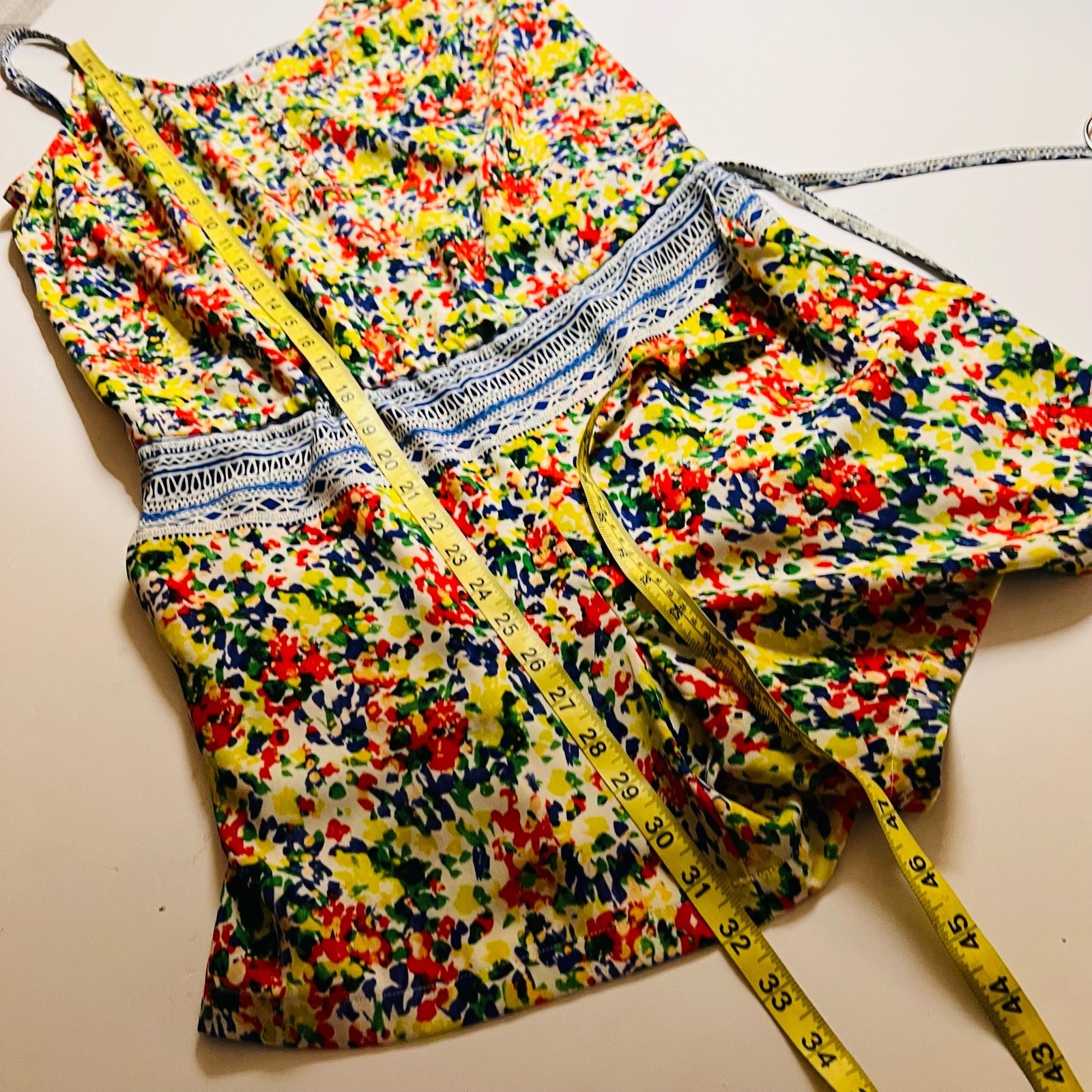 Cabi Yatch Cruise Fiesta Rimper Size S Small Multicolor