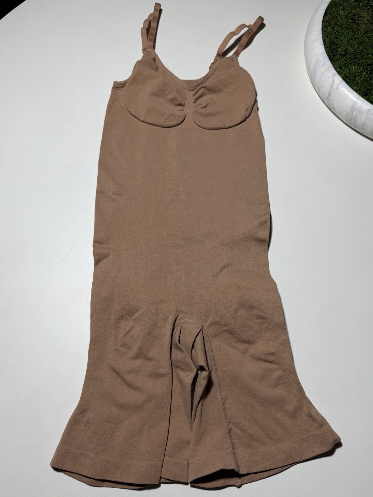 Comfort by Real Seamless Shaping Bodysuit – Beige – Large