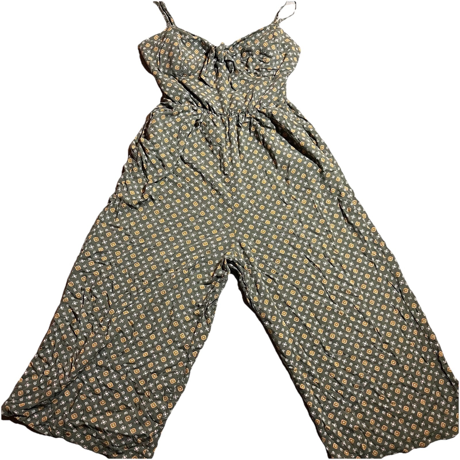 AUW Women Green Jumpsuit M