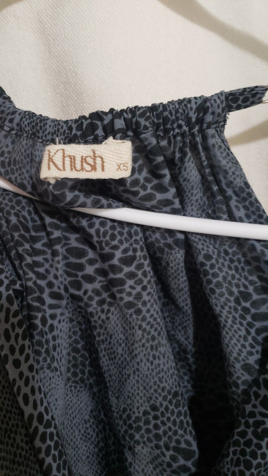 Khush Women’s XS Jumpsuit Bohemian Snake Print Relaxed Fit Joggers