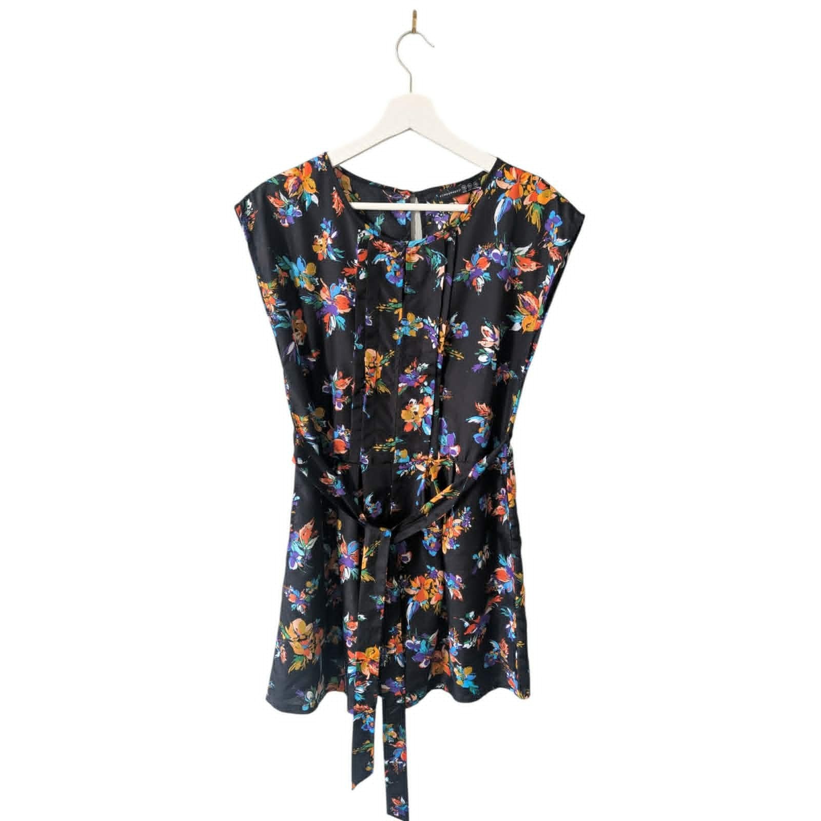 Primark Atmosphere Floral Print Playsuit Size UK 10