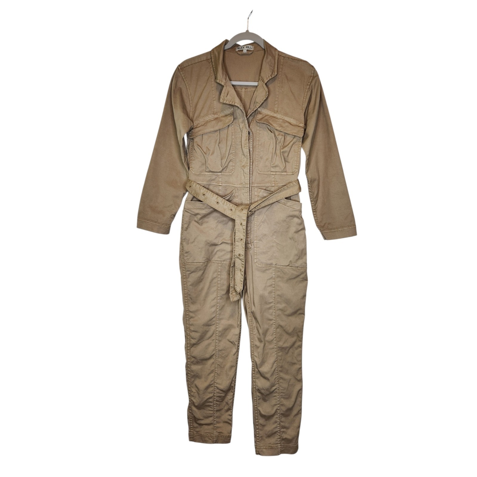 Alex Mill Expedition Jumpsuit Utility Tan Size XS