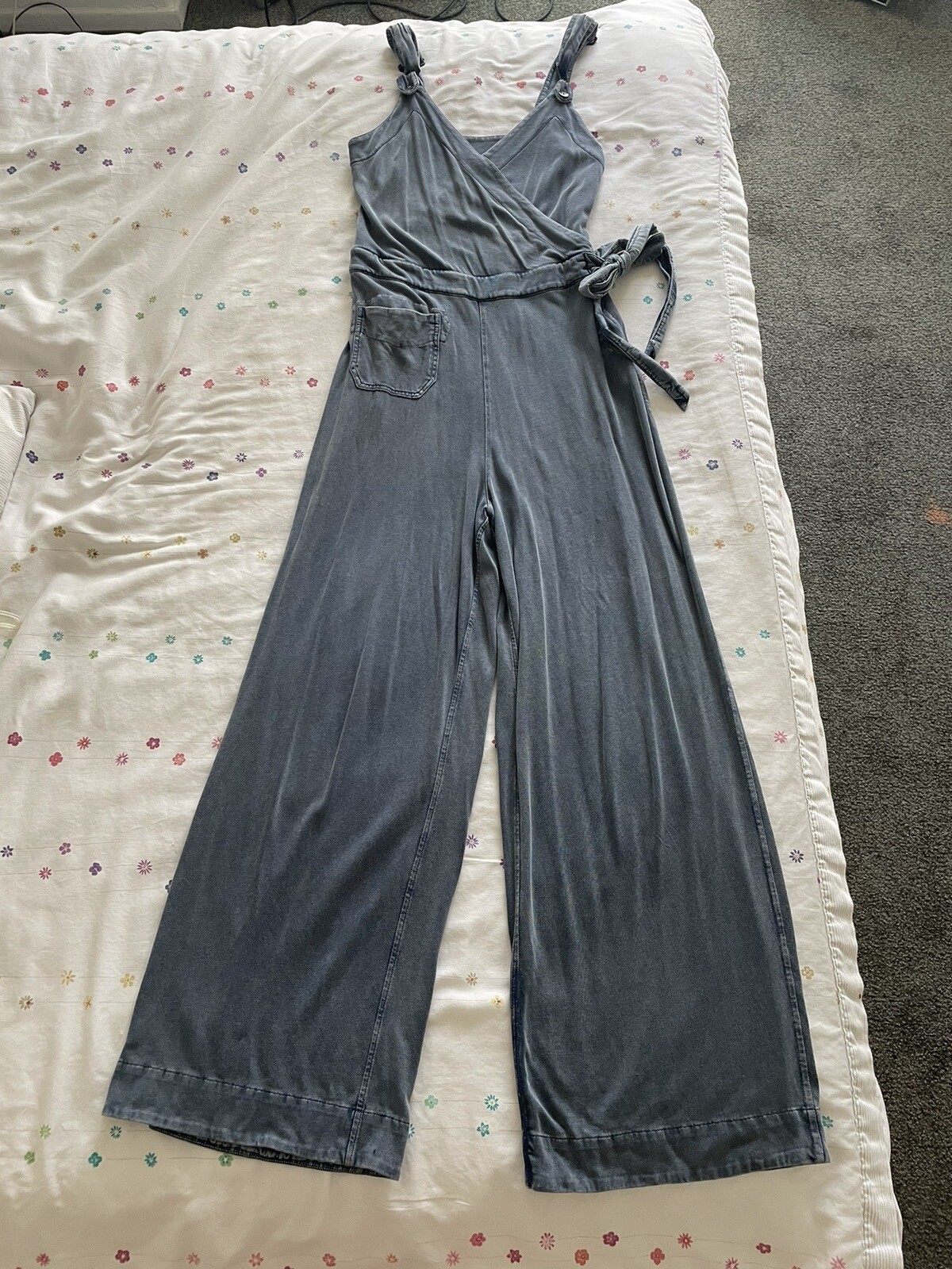 Double RL Women’s Jumpsuit- Small, Jersey, Very Soft And Flattering