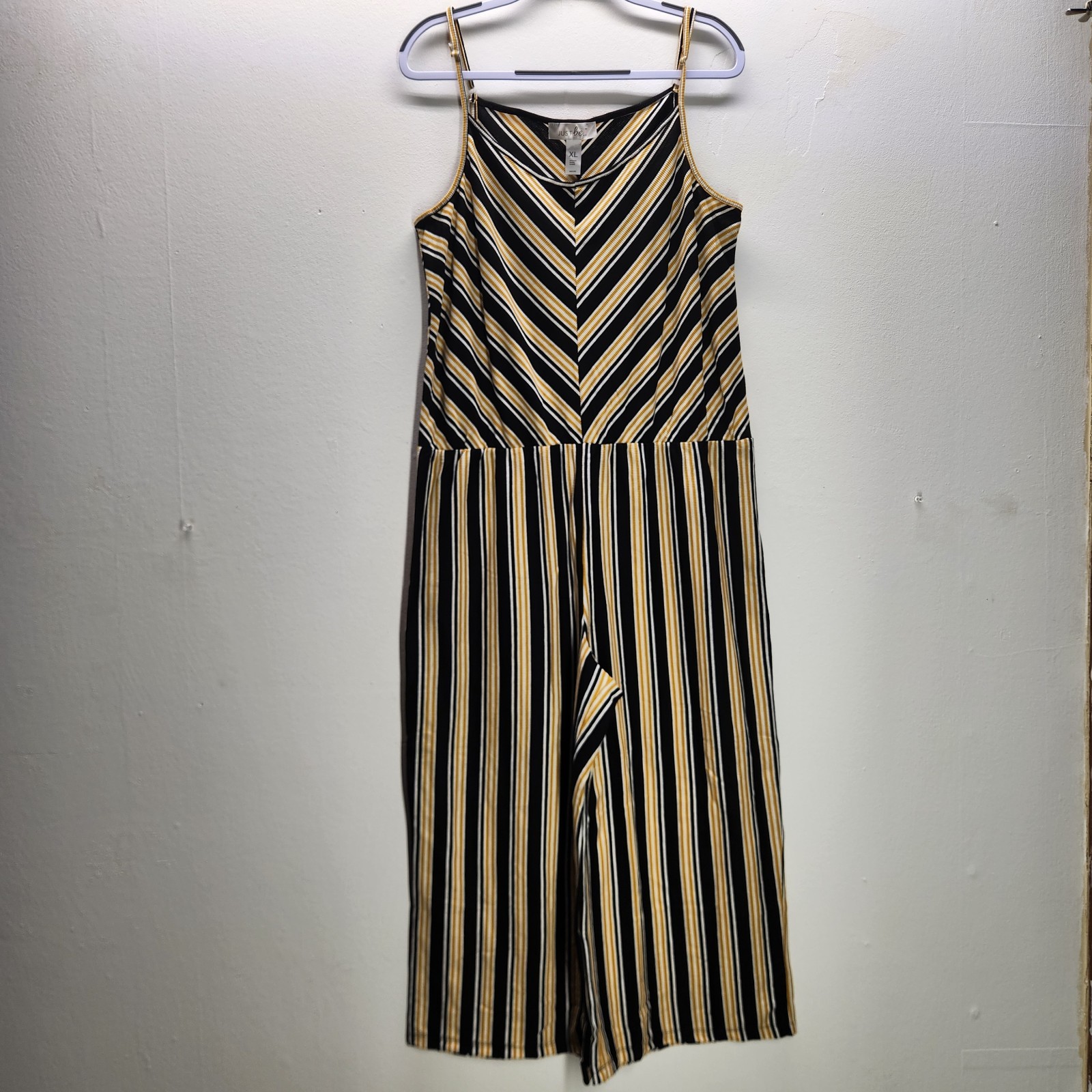 Just Be Multicolored Women’s Jumpsuit Sz XL Summer Spring Fall Dress Up or Down