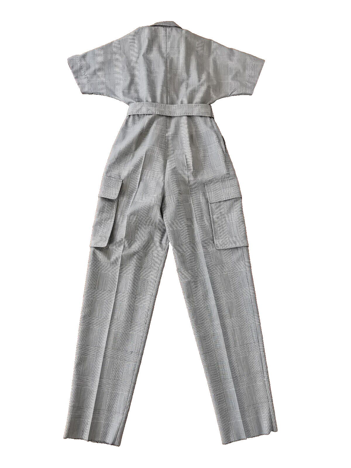 🌟MAX MARA Virgin WOOL Canvas Jumpsuit 4US_ 6Gb_ 34De_ 38It_ 36Fr ‘BARI’