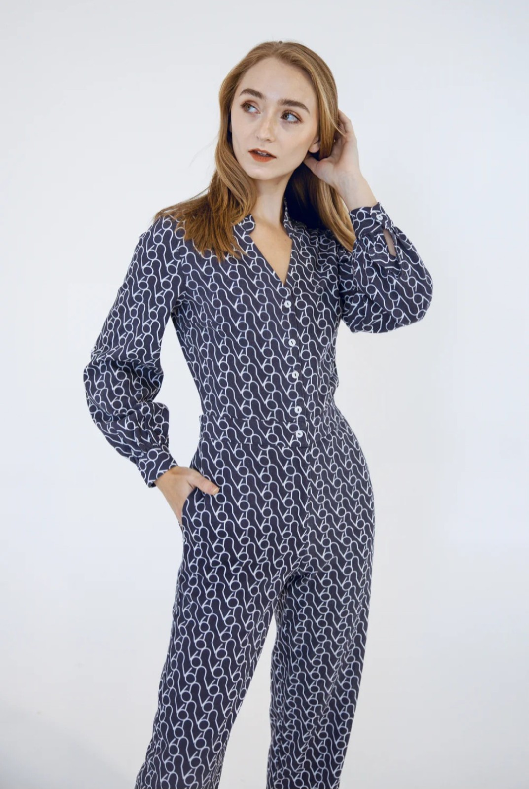 Voncelle Beacon Street Jumpsuit – Large