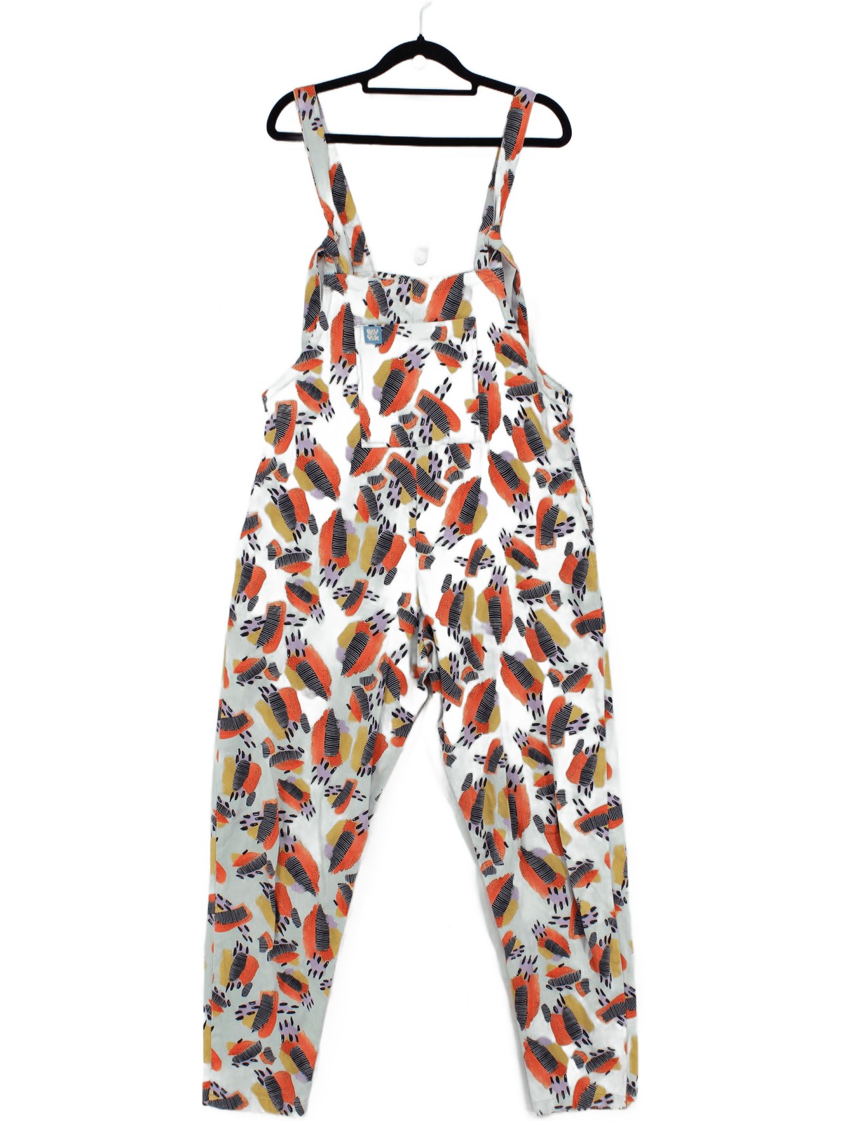 Lucy & Yak Women’s Jumpsuit S Multi Cotton with Elastane Tapered Jumpsuit