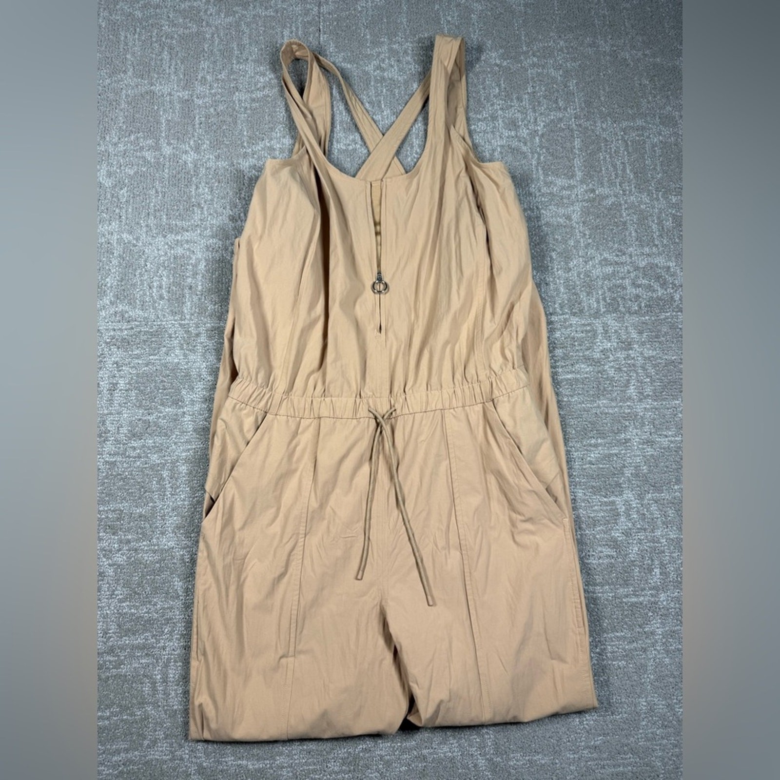 Lululemon Shift In Time Jumpsuit Beech Wood Size 6