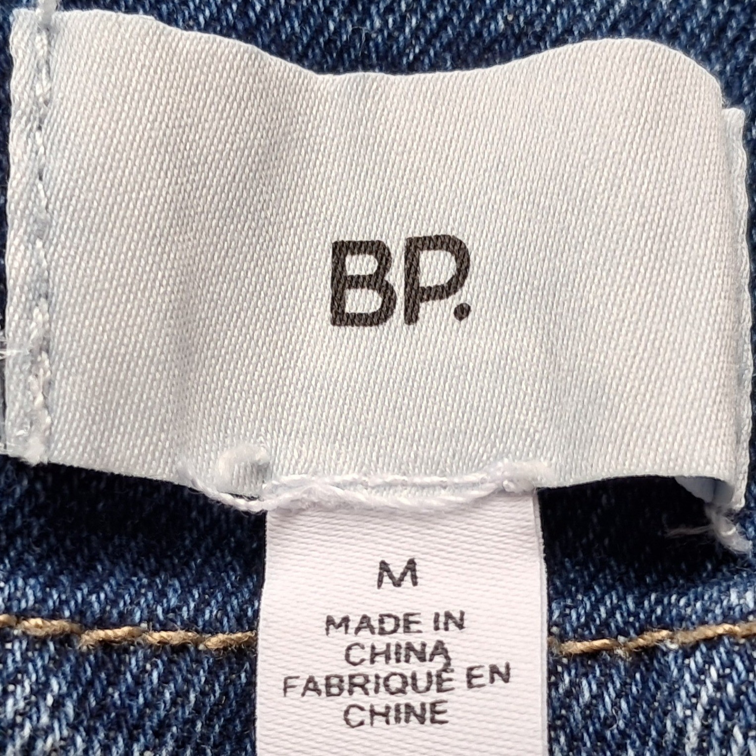 BP Acid Wash Denim Shortalls Light Blue 90s Style Overalls BP450472MI Size M