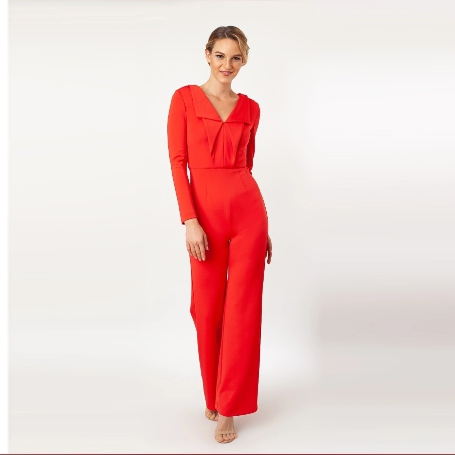 LS Origami Collar Jumpsuit