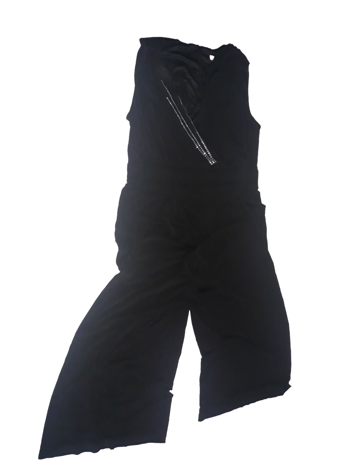 K. Jordan Women’s Black Bodysuit Jumper with Sequin Accents Size 24W NEW