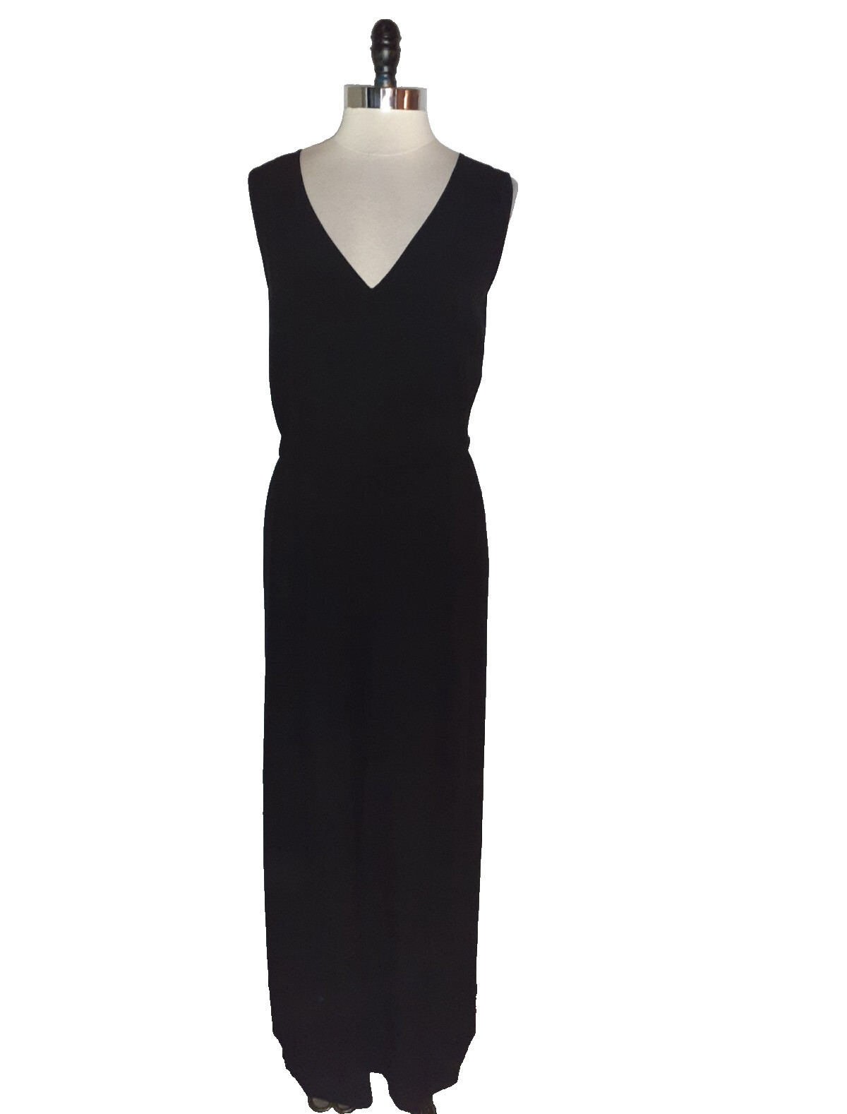 NEW ELOQUII Plus Size 22W Jumpsuit Black Sleeveless Wide Leg Pockets