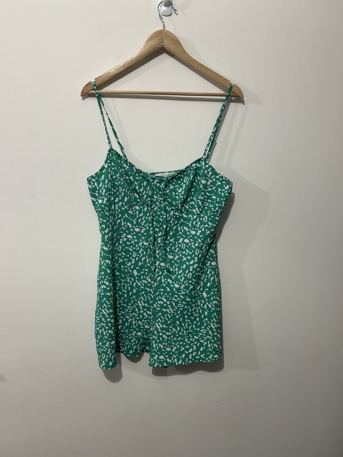 Women’s Primark Green Playsuit – Medium