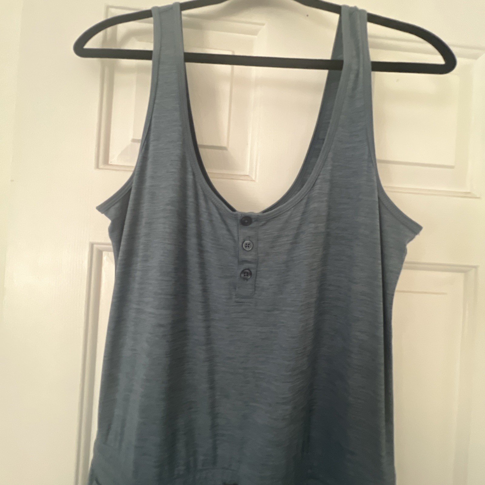 NWT Vuori Falls Jumpsuit Sz M Heather Blue