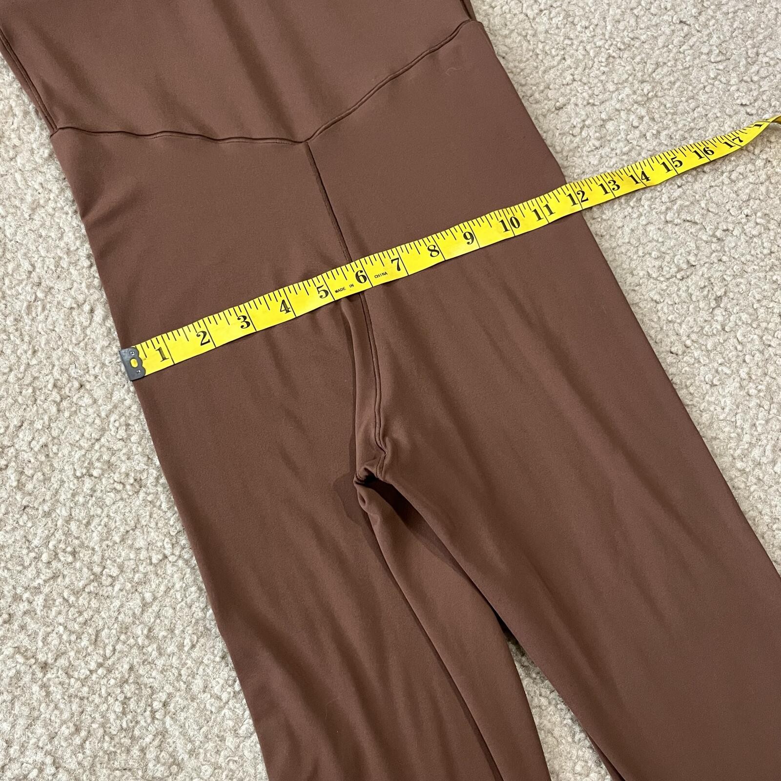 Offline Aerie Real Me Xtra Flare Jumpsuit Brown Size Small