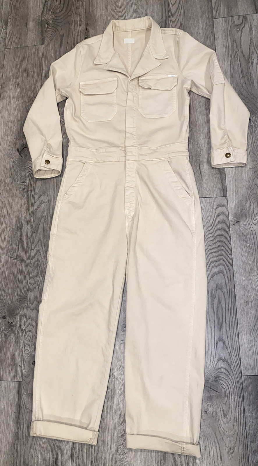 Mother The Fixer Jumpsuit Birch M