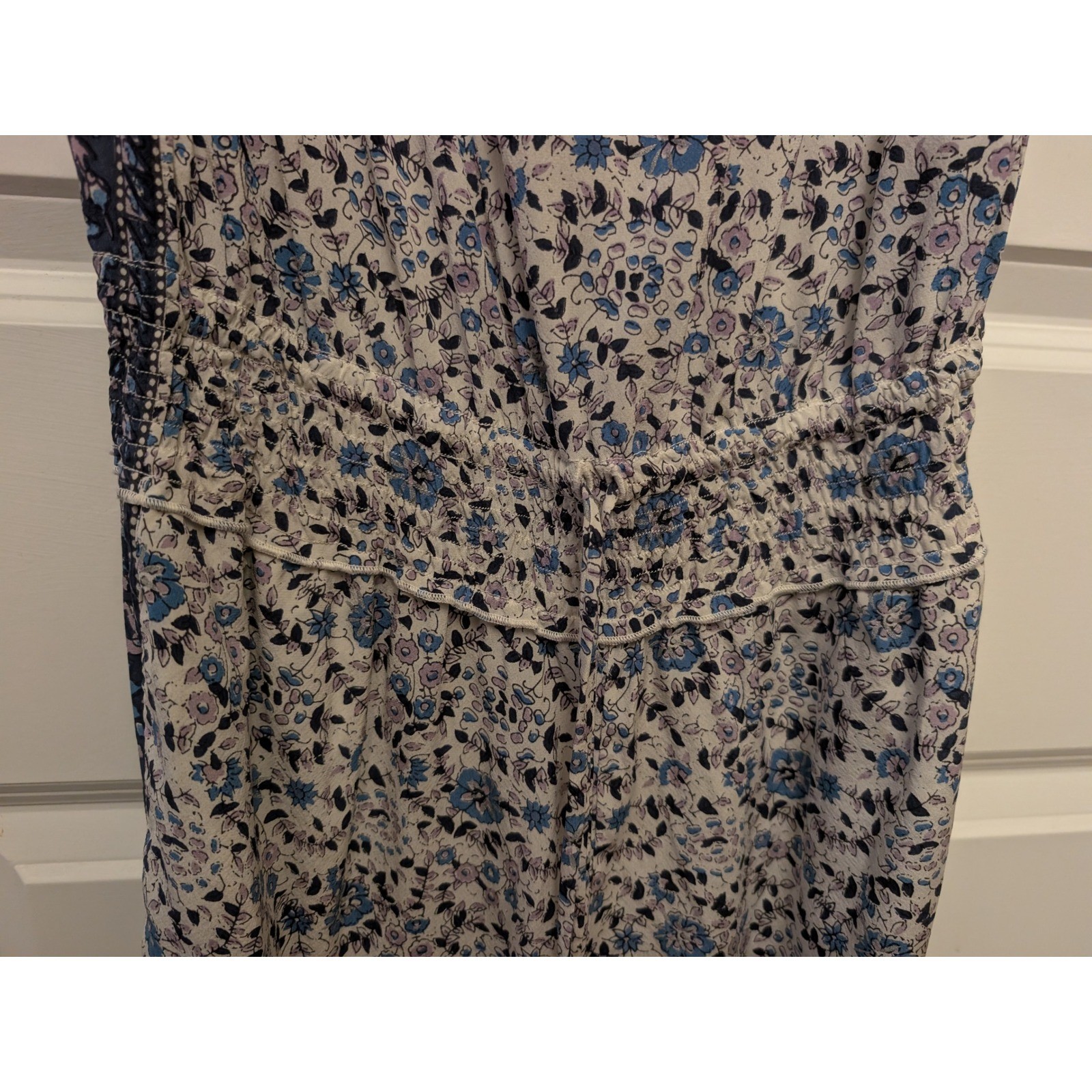 Calypso St Barth Afton Jumpsuit Silk Floral Boho Summer Beachy Coastal Relaxed
