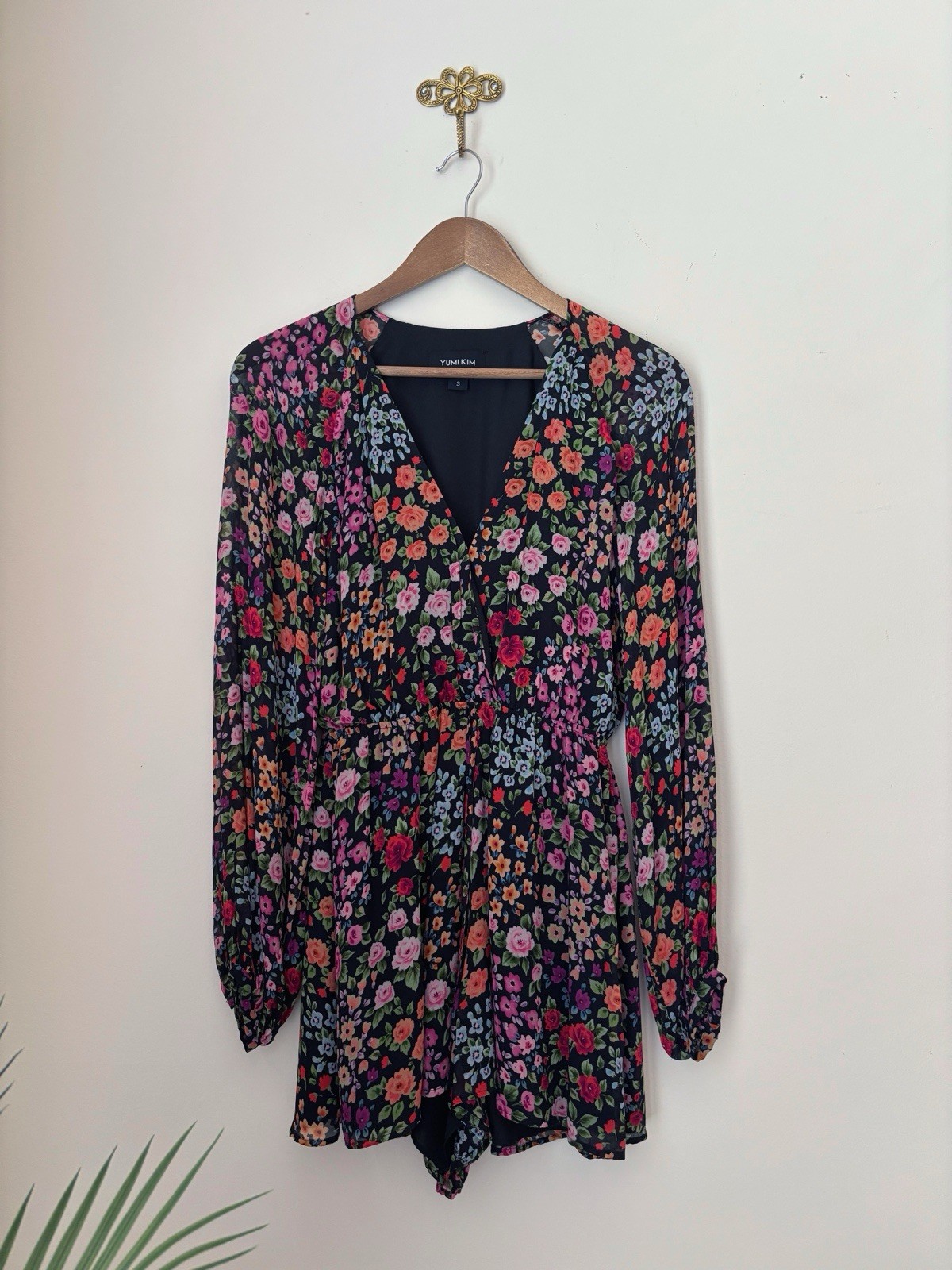 Yumi Kim Kingston Garden Floral Romper Small Summer