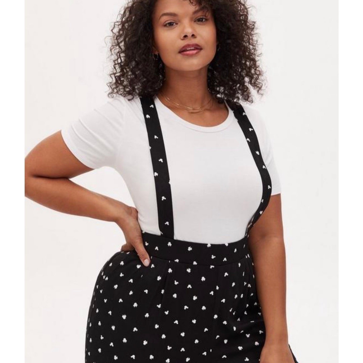 Torrid Disney Mickey Mouse Overalls Size 2