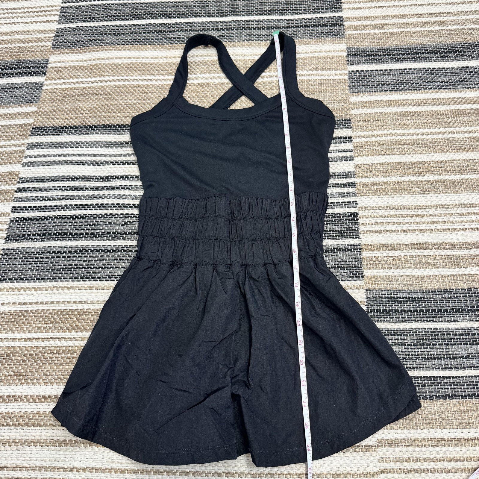 Free People FP Movement The Way Home Skortsie Women’s Small Black Activewear