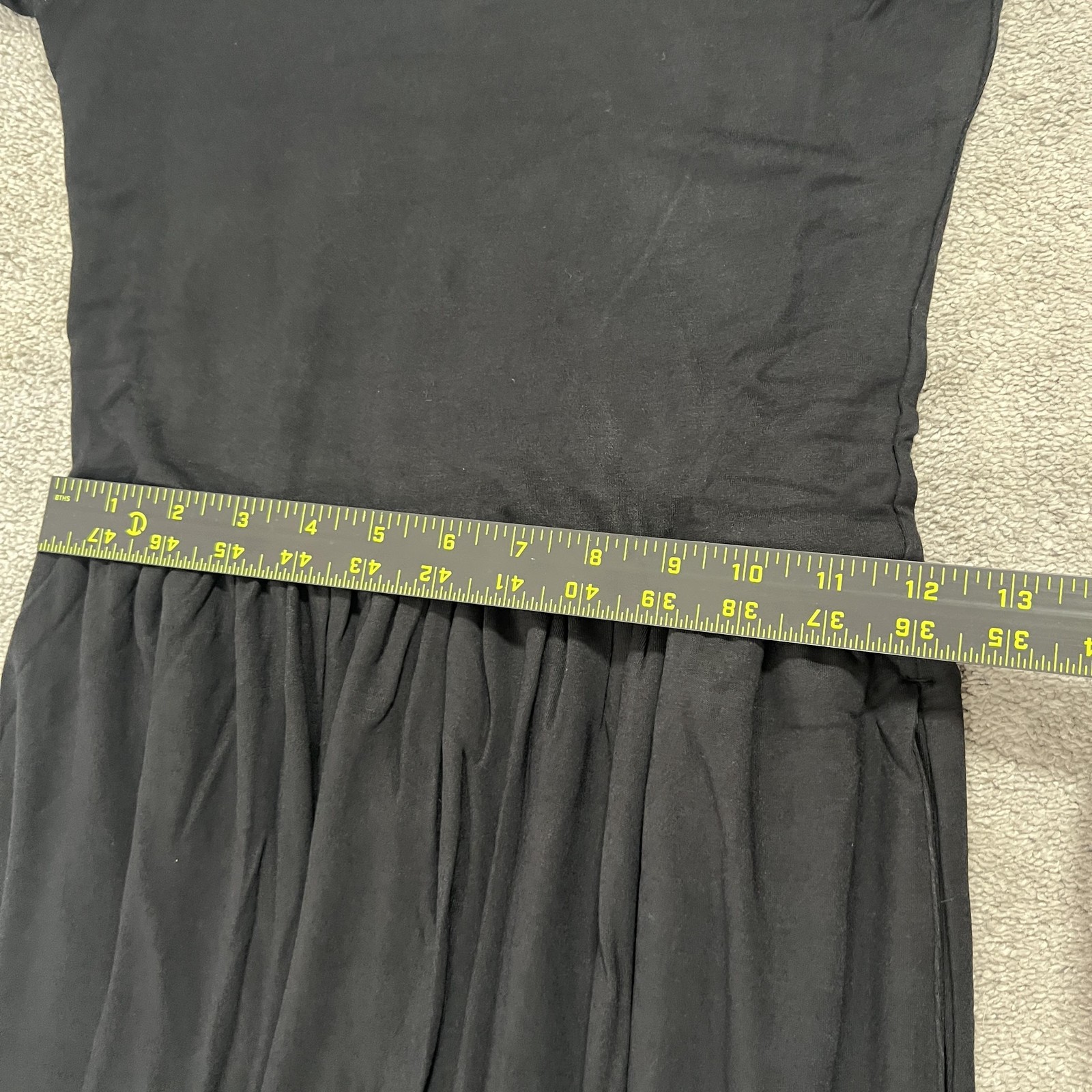 Mono B Jumpsuit Womens Medium Black Long Sleeve Modal Stretch KPZ12380